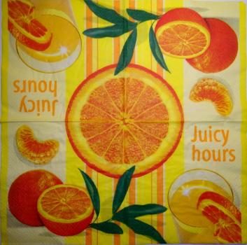 060 Lemons,  Oranges - 3 ply (yellow) - ti- flair